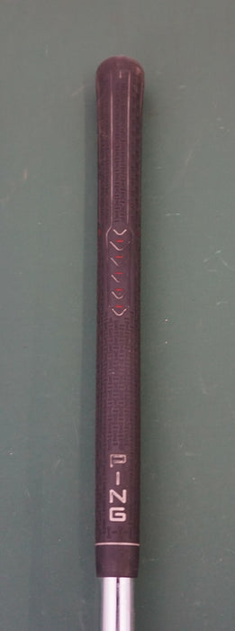 LeftHanded Ping Rapture V2 White Dot 7 Iron Regular Steel Shaft Ping Grip