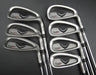 Set of 7x Founders Club Deltoid Black 5-SW Irons Regular Steel Shafts*