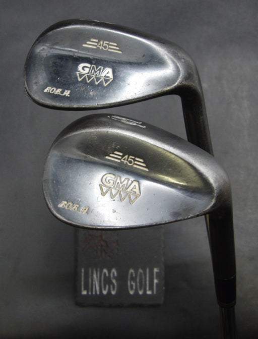 Set of 2 GMA BOB.H Pitching+Gap Wedges Regular Steel Shafts GolfPride Grips