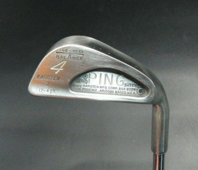 Ping Karsten I Toe-Heel Balance 4 Iron Stiff Steel Shaft Ping Grip