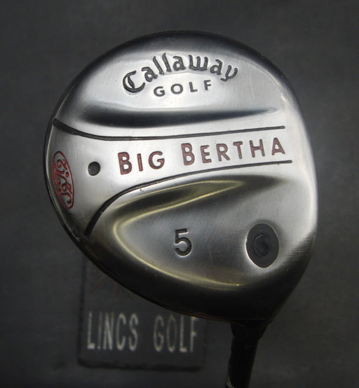 Callaway Big Bertha 5 Wood Regular Graphite Shaft Callaway Grip
