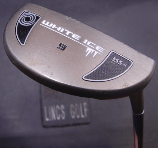 Odyssey White Ice 9 355G Putter Steel Shaft 83cm Length Psyko Grip*
