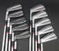 Set of 10x Left-Handed Slazenger Plus 2-PW + SW Irons Regular Graphite Shafts