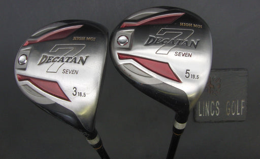 Set of 2 Decatan Seven High Moi 16.5° 3 Wood + 19.5° 5 Wood