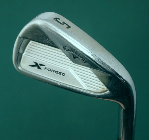 Callaway X Forged 18 5 Iron Stiff Steel Shaft Golf Pride Grip
