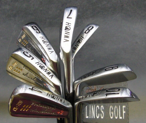 Set of 7 x Honma CL-708 Professional Irons 4-10 Regular Steel Shafts