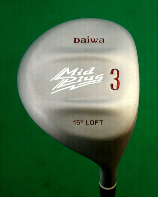 Refurbished Vintage Daiwa Mid Plus 16 Degree 3 Wood Regular Graphite Shaft