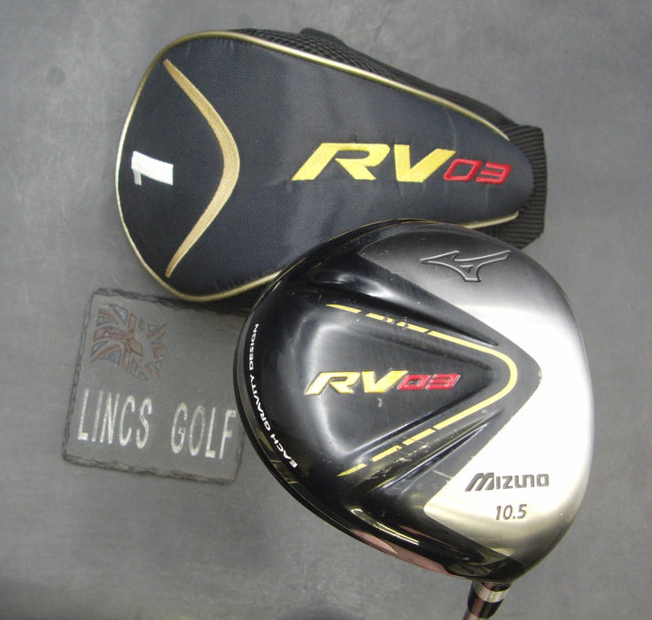 Mizuno RV 03 10.5° Driver Regular Graphite Shaft NO 1 Grip + Head Cover