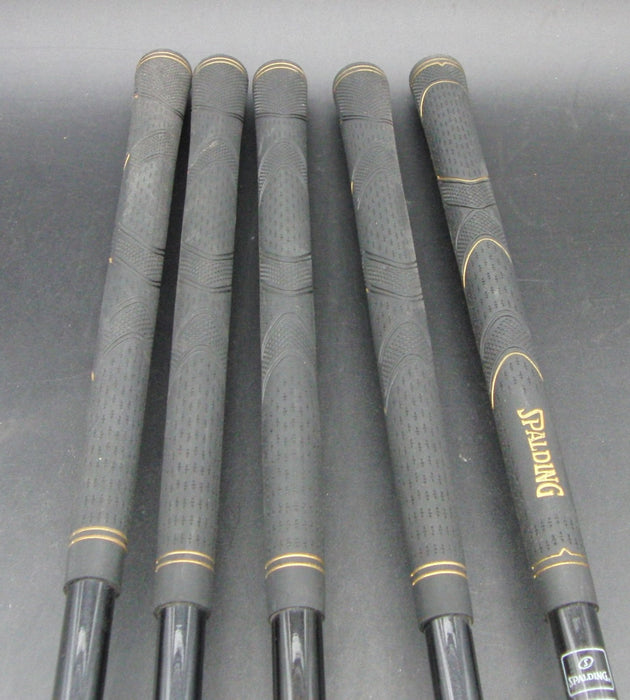 Set of 5x Spalding High Ball 5-9 Irons Regular Graphite Shafts Spalding Grips