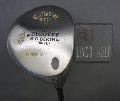 Callaway The Biggest Big Bertha 10° Driver Regular Graphite Shaft Callaway Grip
