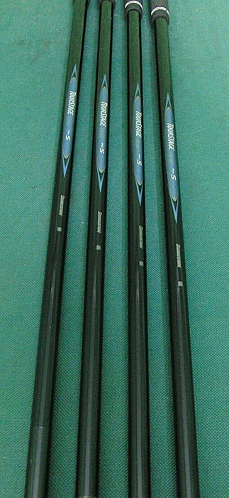 Set Of 4 x Bridgestone Tour Stage V301 Irons 3-6 Stiff Graphite Shafts