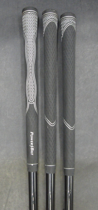 Set of 3 Power Bilt V1 Citation Pitching+ Sand+ Gap Wedge Regular Graphite Shaft