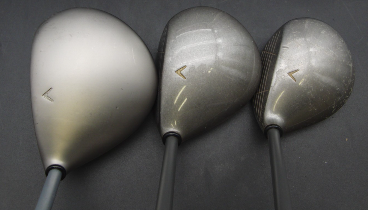 Set Of Callaway SteelHead X-14 +Callaway 3+7 Wood+ ProModel Putter*