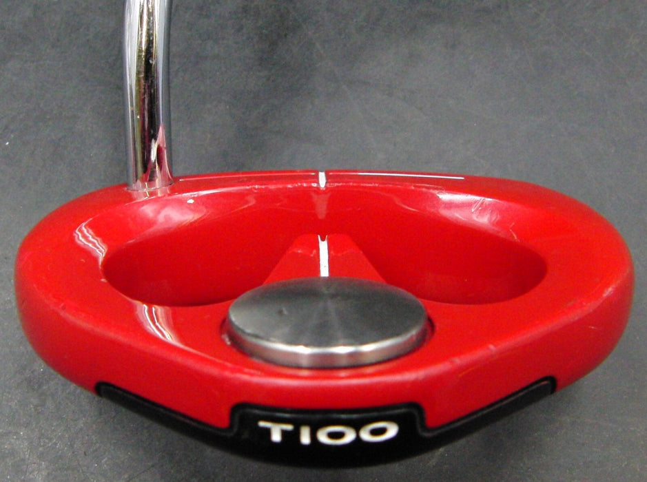 Red Nike OZ T100 Putter Steel Shaft 84cm Length Psyko Grip