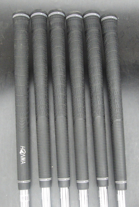 Set of 6 x Honma Tour World TW737V Irons 5-10 Stiff Steel Shafts Honma Grips*