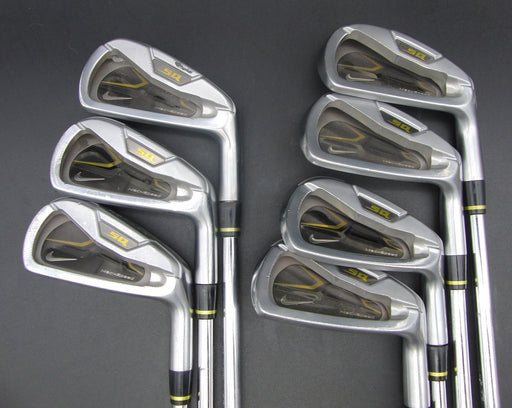 Set of 7x Nike SQ MachSpeed 4-PW Irons Stiff Steel Shafts Golf Pride Grips*