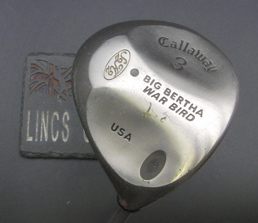 Callaway Big Bertha Warbird 3 Wood Stiff Graphite Shaft Callaway Grip