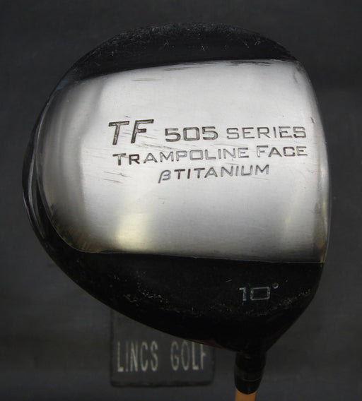 TF 505 Series Trampoline Face Titanium 10° Driver Regular Graphite Shaft
