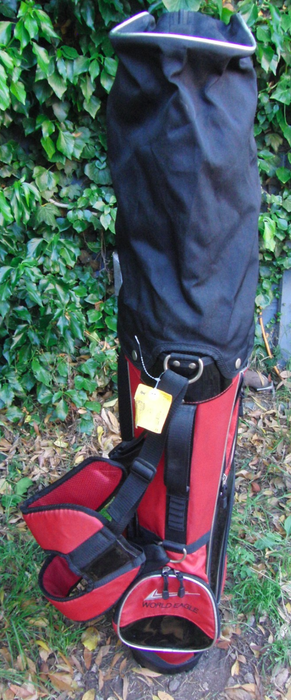 5 Division World Eagle Golf Stand Carry Trolley Golf Clubs Bag*