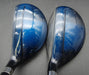 Set of 2 Cobra Baffler XL 4+5 Hybrids Stiff Graphite Shafts Cobra Grips