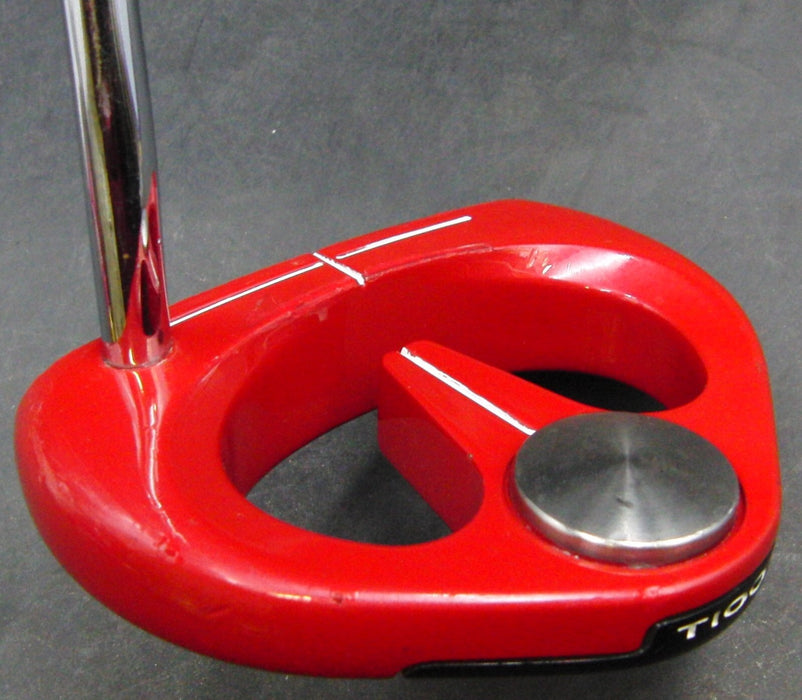 Red Nike OZ T100 Putter Steel Shaft 84cm Length Psyko Grip