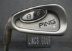 Left Hand Ping i3 + White Dot 4 Iron Regular Steel Shaft Ping Grip