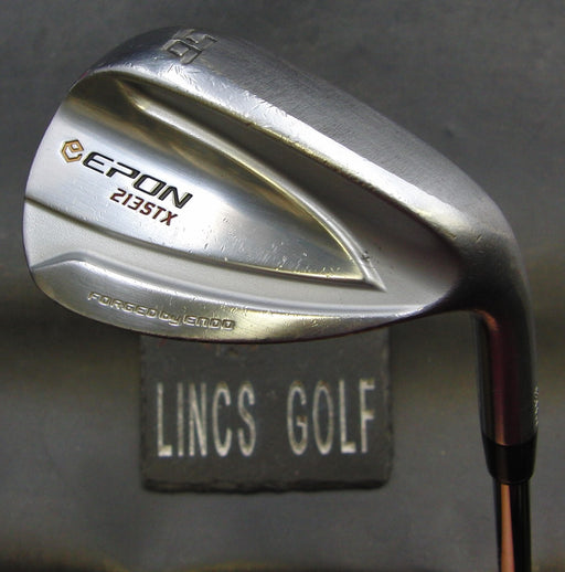 Epon 213STX Forged 56 Degree Sand Wedge Regular Steel Shaft GolfPride Grip