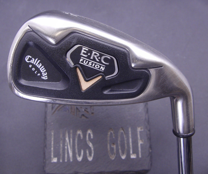 Callaway ERC Fusion 4 Iron Stiff Steel Shaft Callaway Grip