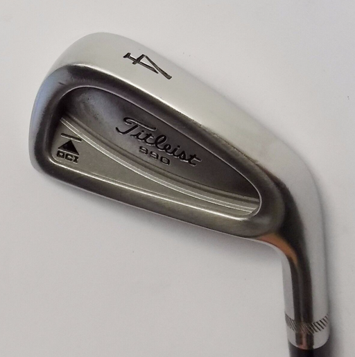 Polished Titleist DCI Black Triangle 4 Iron S300 Steel Shaft Lamkin Grip