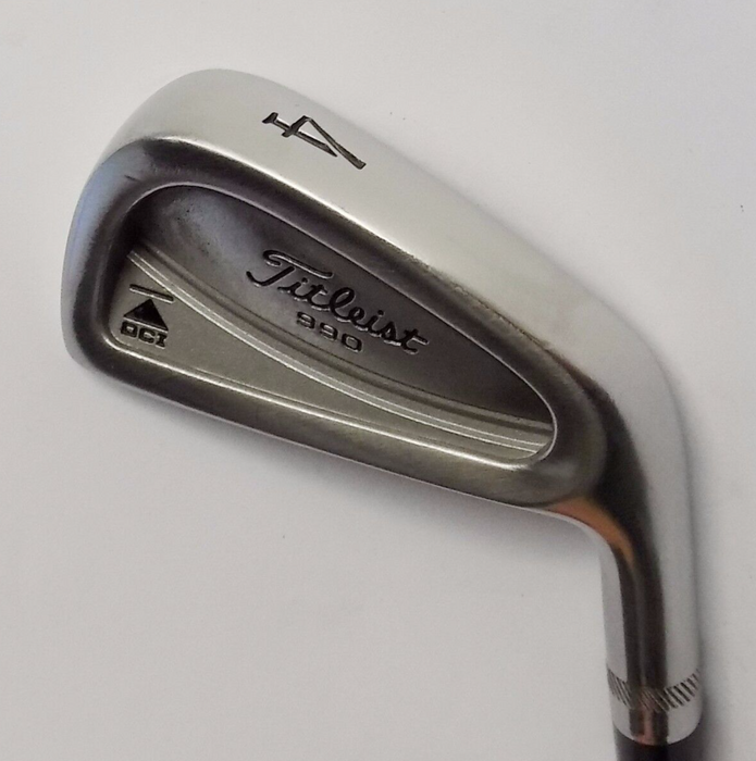 Polished Titleist DCI Black Triangle 4 Iron S300 Steel Shaft Lamkin Grip