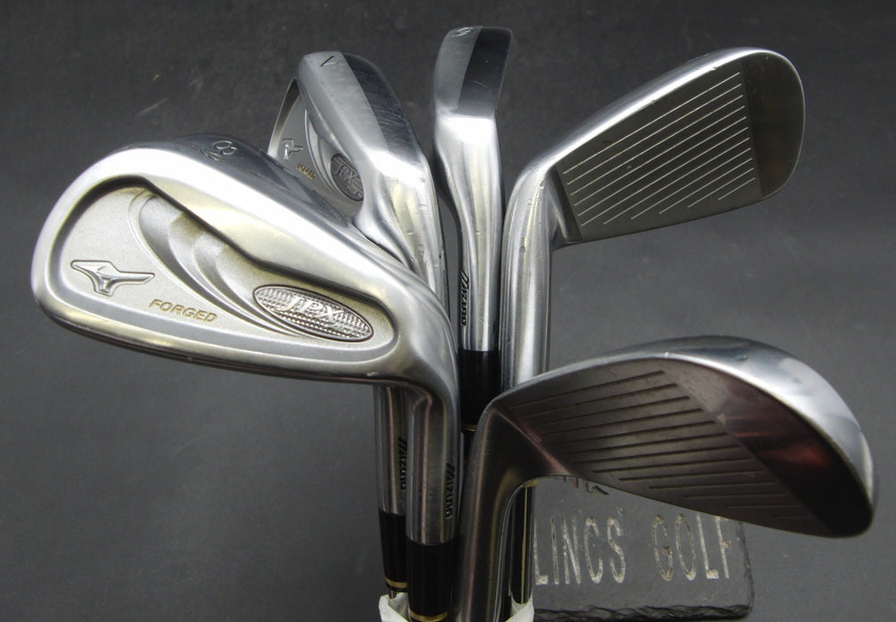 Set of 6x Mizuno JPX AD Forged Irons 5-PW Stiff Steel Shafts Mizuno Grips