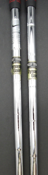 Set of 2 Nike VR V-Rev Grooves Gap & Lob Wedges Stiff Steel Shafts Nike Grips