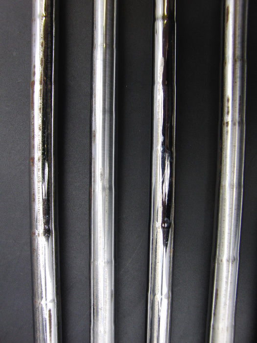 Set of 6x TaylorMade R7 5-PW Irons Stiff Steel Shafts Golf Pride Grips