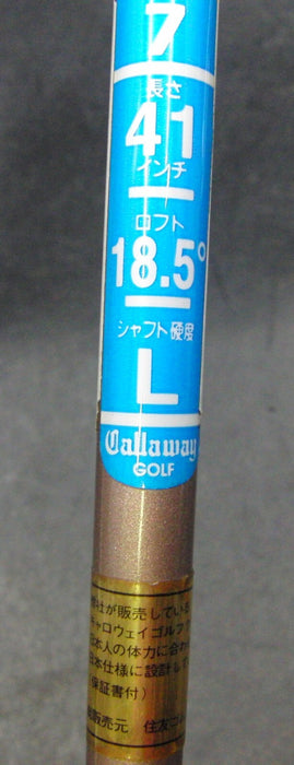 Callaway Great Big Bertha S2H2 7 Wood Ladies Graphite Shaft Black Grip