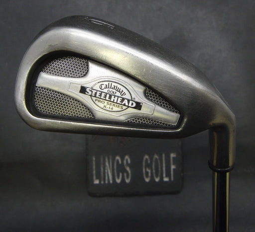 Callaway Steelhead X-14 Pro Series 6 Iron Stiff Steel Shaft Golf Pride Grip