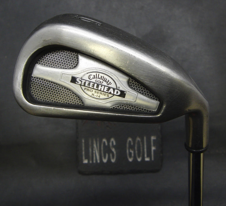 Callaway Steelhead X-14 Pro Series 6 Iron Stiff Steel Shaft Golf Pride Grip
