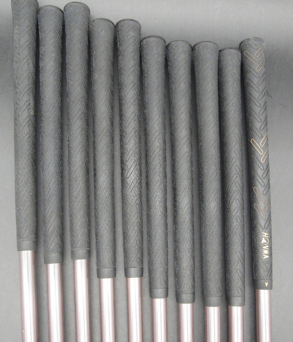 Set of 10x Honma Twin Marks Memorial 2000-α Irons 3-11+SW Regular Graphite*