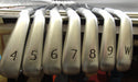 Set of 7x Ping Anser 2014 Black Dot Irons 4-PW Stiff Steel Shafts STM Grips