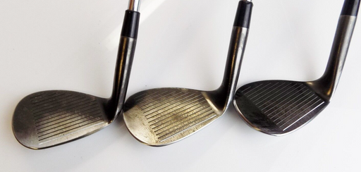 Set of 3 x Nelson Pro Forged Wedges Gap Sand & Lob Wedge Steel Shafts