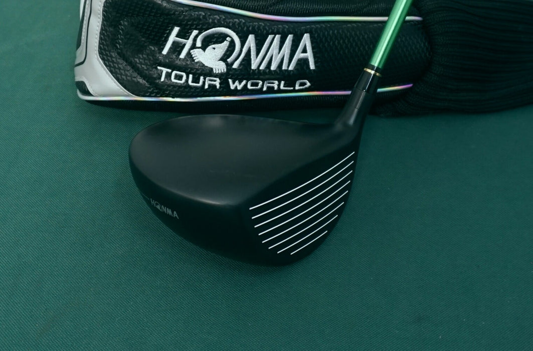 Hardly Used Honma Tour World TW717 430 9.5° Black Driver Stiff Graphite Shaft