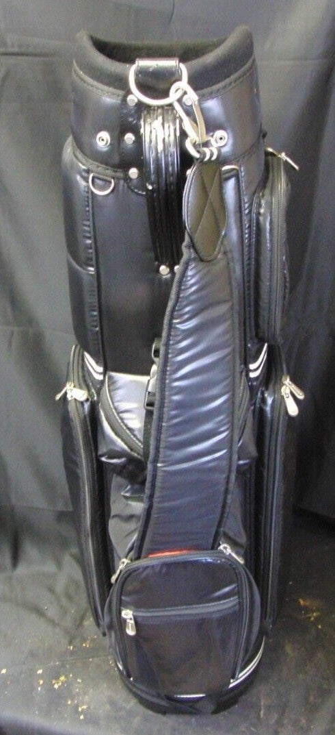 3 Division Maruman Shuttle Black White Tour Cart Trolley Golf Bag