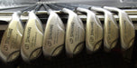 Set of 7x Spalding High Ball Irons 4-PW Stiff Steel Shafts Spalding Grips*