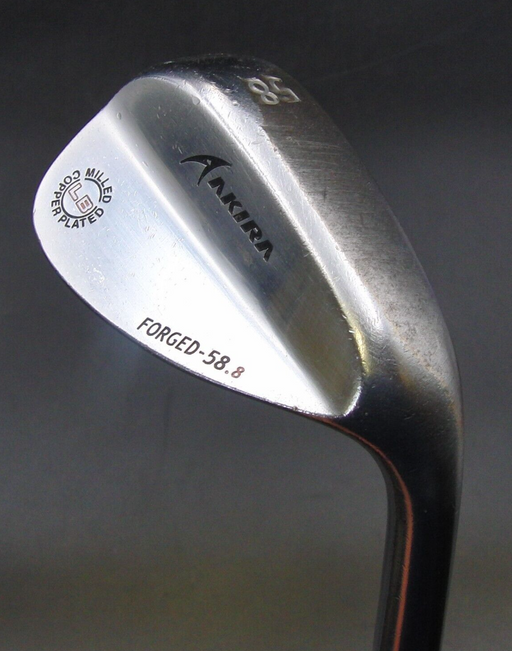 Akira Forged LB 58° Sand Wedge Stiff Graphite Shaft Golf Pride Grip
