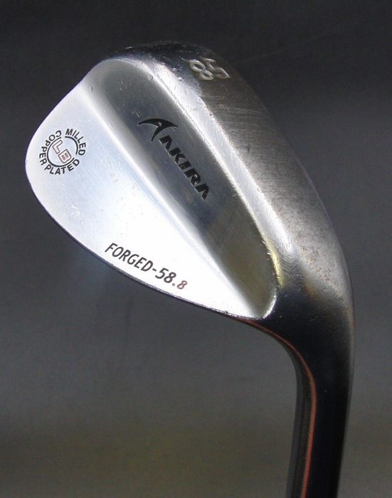 Akira Forged LB 58° Sand Wedge Stiff Graphite Shaft Golf Pride Grip