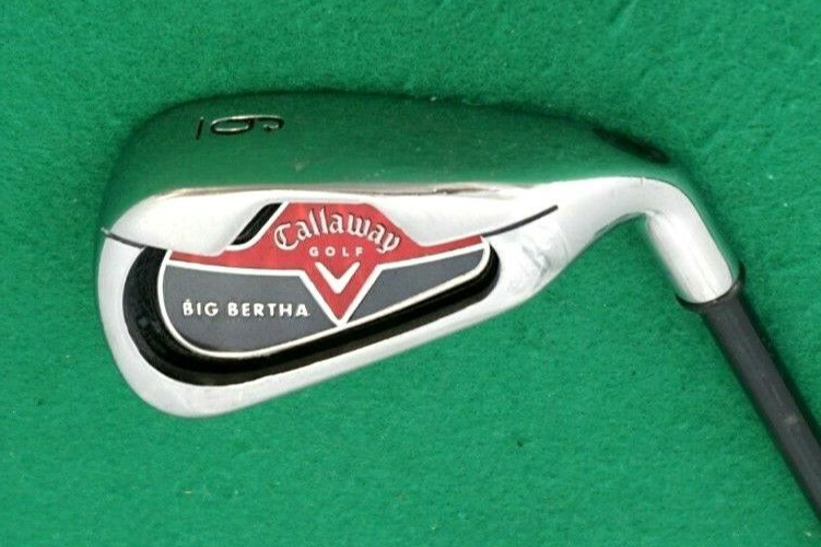 Callaway Big Bertha 6 Iron Stiff Graphite Shaft Callaway Grip