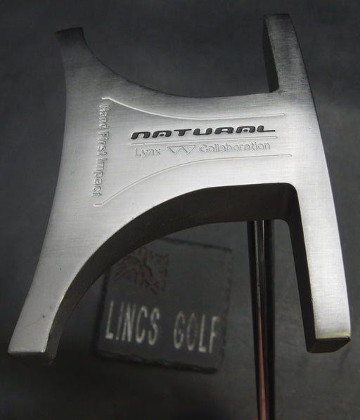 Lynx Natural MM Putter Steel Shaft 92cm Length West Golf Grip