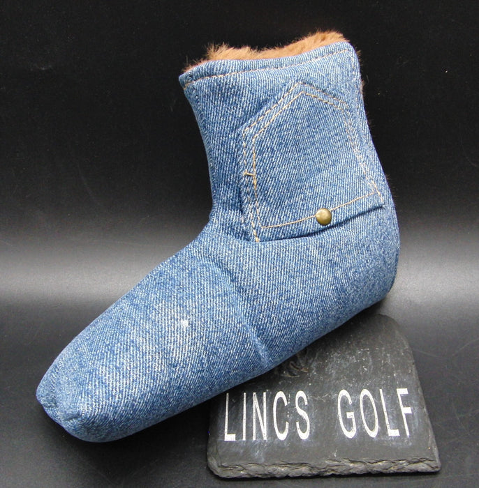 PSYKO Denim Plush Inside Putter Head Cover Only(New)