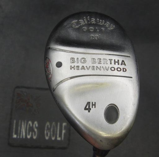 Callaway Big Bertha Heavenwood 23° 4 Hybrid Uniflex Steel Shaft Golf Pride Grip
