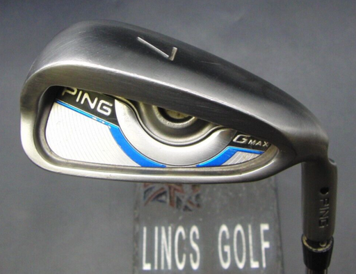 Ping G Max Black Dot 7 Iron Regular Steel Shaft Ping Grip (Missing Weight)