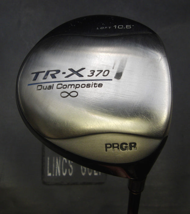 PRGR TRX-370 Dual Composite 10.5° Driver Regular Graphite Shaft Lamkin Grip
